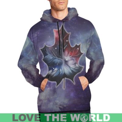 Canada Maple Leaf All Over Print Hoodie H5