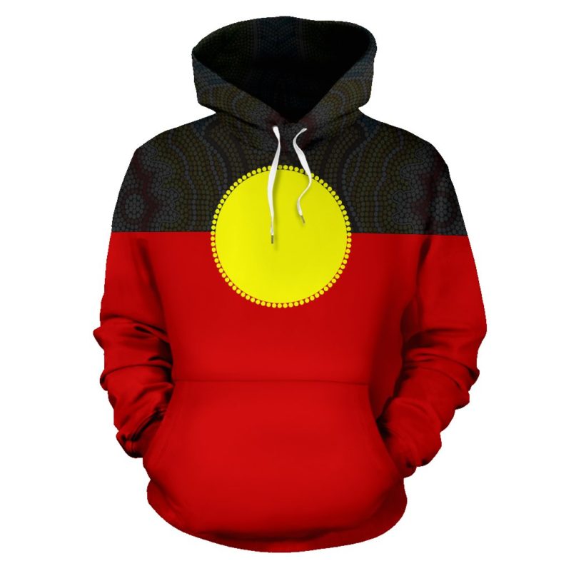 Australia Aboriginal Flag Hoodie A6
