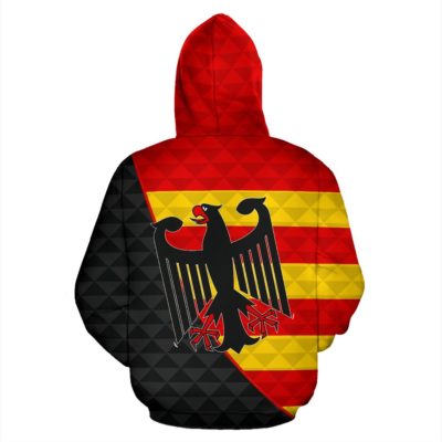 Deutschland - Germany Hoodie Flag Color Th5