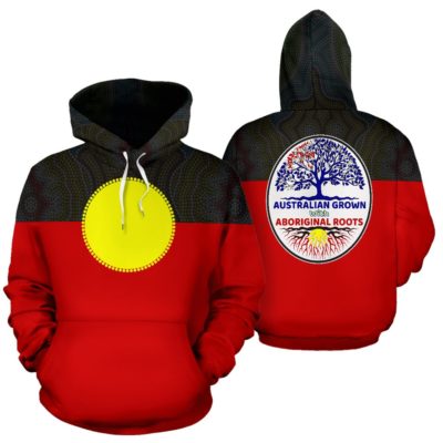 Australia Aboriginal Flag Hoodie A6