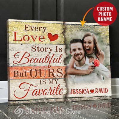 Stunning Gift Top 7 Beautiful Couple Canvas Love Hanging Wall Decor Gift Idea For Couple - Ours Is My Favorite