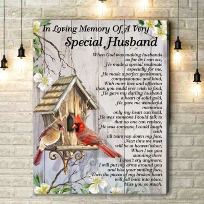 Canvas Cardinal Special Husband