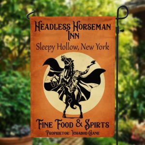 Headless Horseman Garden Flag