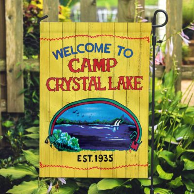 Welcome To Camp Crystal Lake Flag