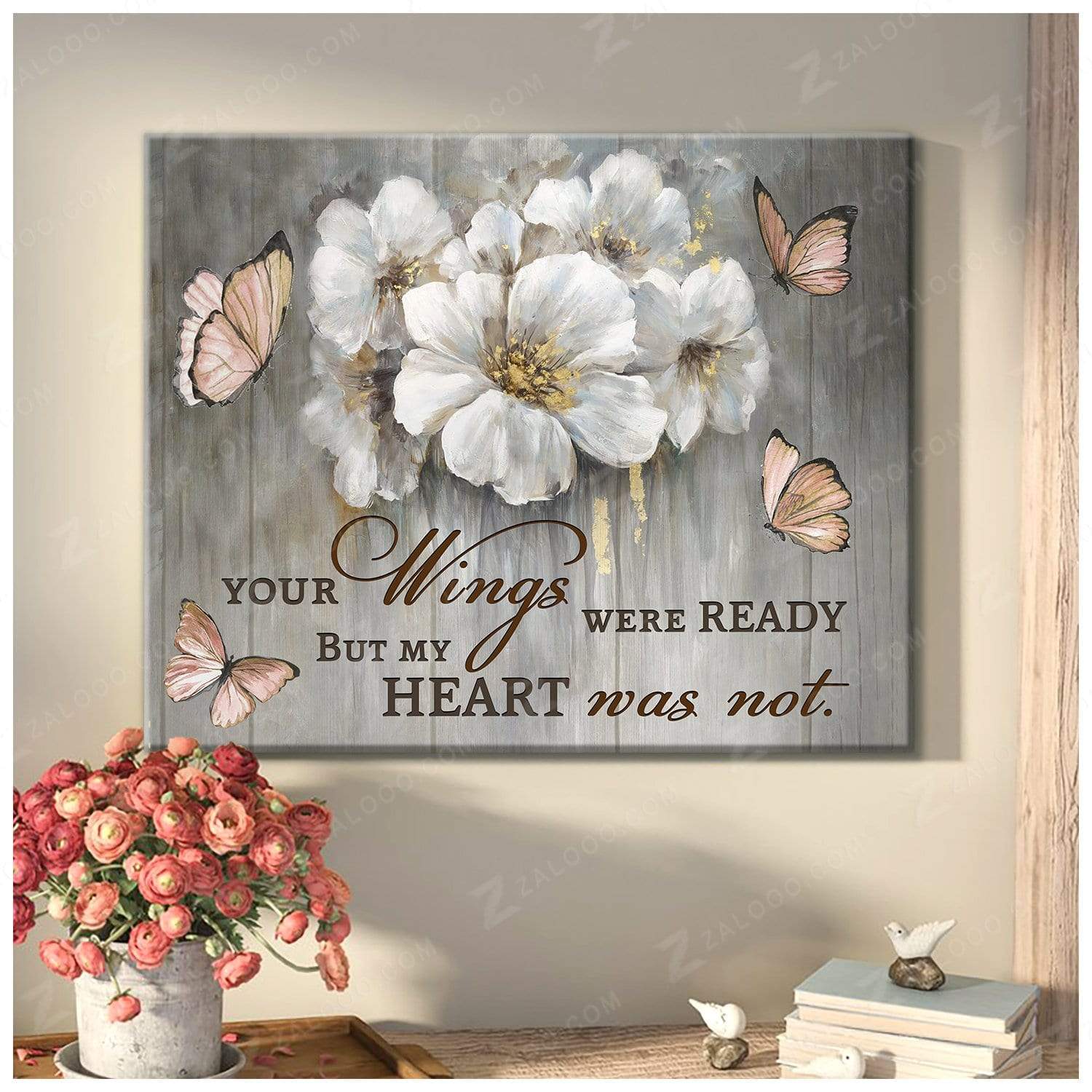 Your Wings Were Ready Butterfly Wall Art Poster Canvas – Art Hoodie