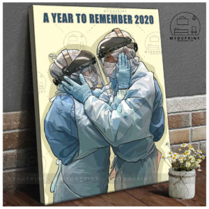 A Year To Remember 2020 Nurse Canvas