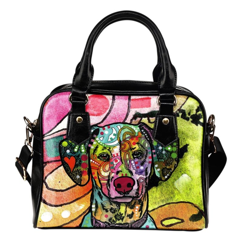 Dalmatian Shoulder Handbag - Dean Russo Art