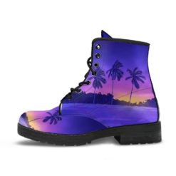Tropical Sunset Leather Boots