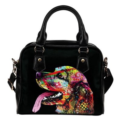 Cocker Spaniel Shoulder Handbag - Dean Russo Art