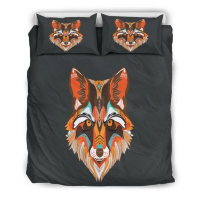 Wolf Abstract Bedding Set