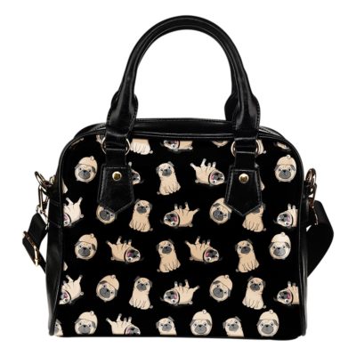 Pugs Shoulder Handbag