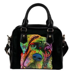 Mastiff Shoulder Handbag - Dean Russo Art