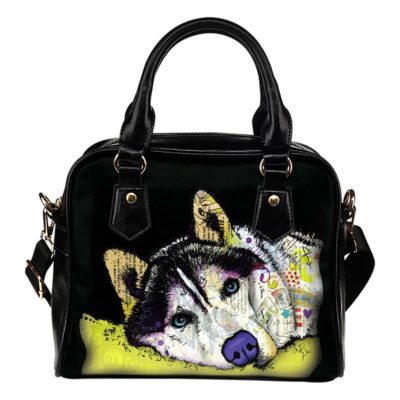 Husky Shoulder Handbag - Dean Russo Art