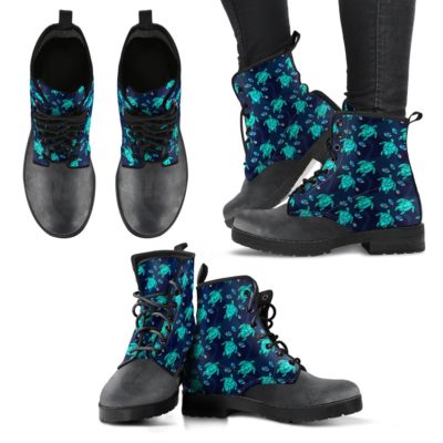 Bohemian Turtle Leather Boots