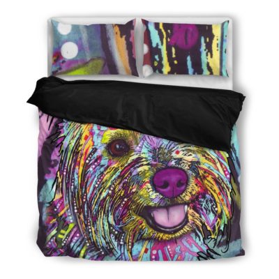 Cairn Terrier Bedding Set - Dean Russo Art Bedding Set