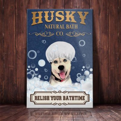 Husky Dog Natural Soap Company Canvas FB2302 71O56 Husky Dog Canvas