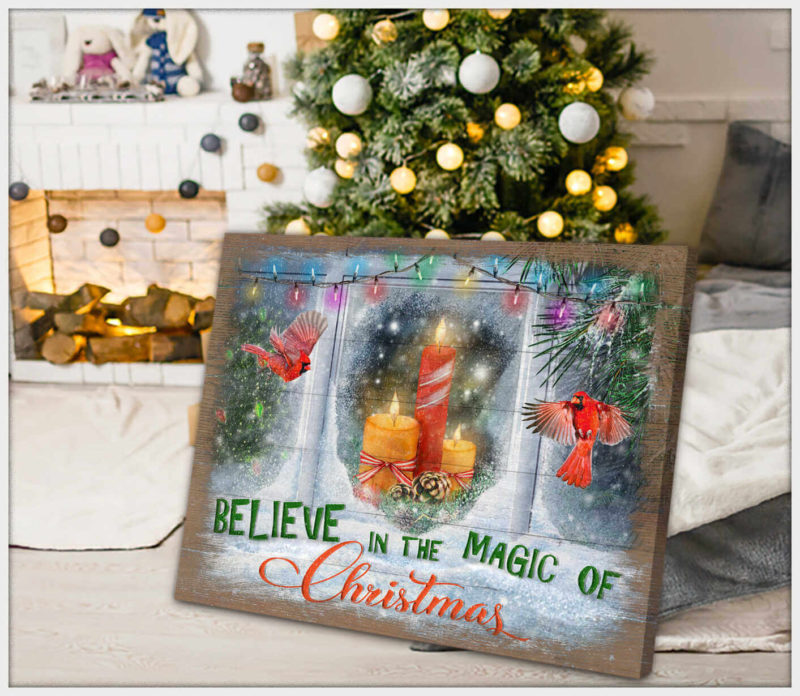 Believe In The Magic Of Christmas Canvas