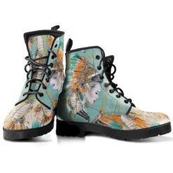 Native Girl Leather Boots