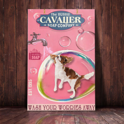 Cavalier King Charles Spaniel Soap Company Canvas FB2601 90O50 Cavalier King CHarles Dog Canvas
