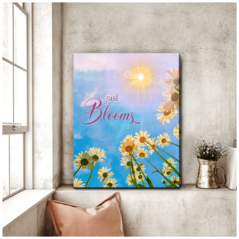 Just Blooms Canvas