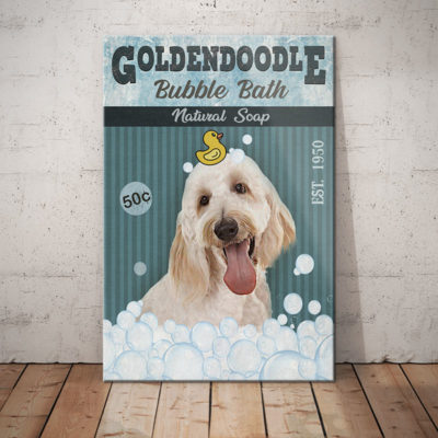 Goldendoodle Dog Natural Soap Company Canvas FB2105 71O52 Goldendoodle Dog Canvas  Golden Retriever Dog Canvas