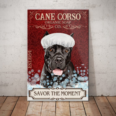 Cane Corso Dog Organic Soap Company Canvas FB2203 71O43 Cane Corso Dog Canvas