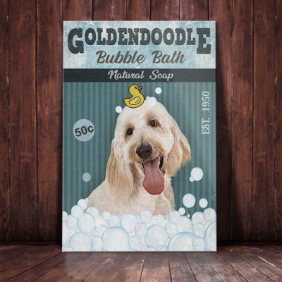 Goldendoodle Dog Natural Soap Company Canvas FB2105 71O52 Goldendoodle Dog Canvas  Golden Retriever Dog Canvas