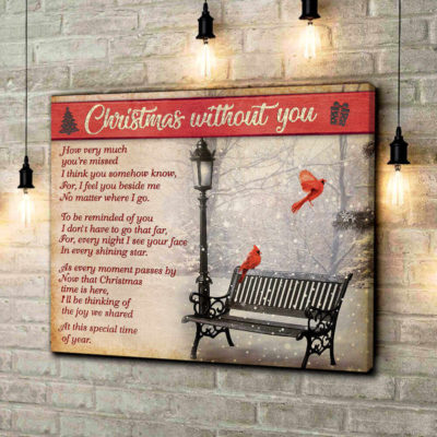 Christmas Without You Canvas