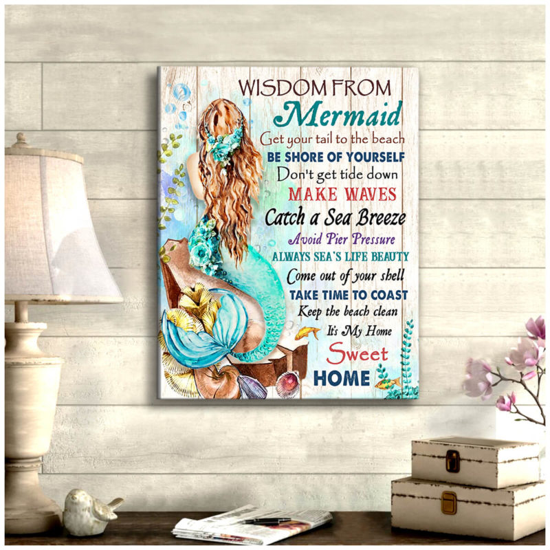 Canvas Mermaid Wisdom