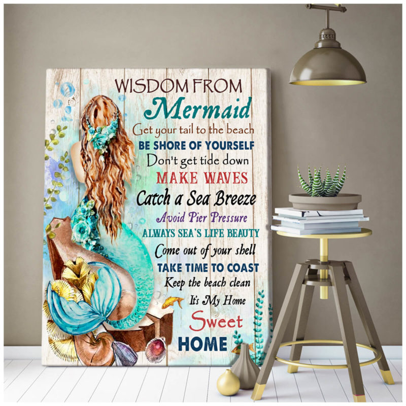 Canvas Mermaid Wisdom