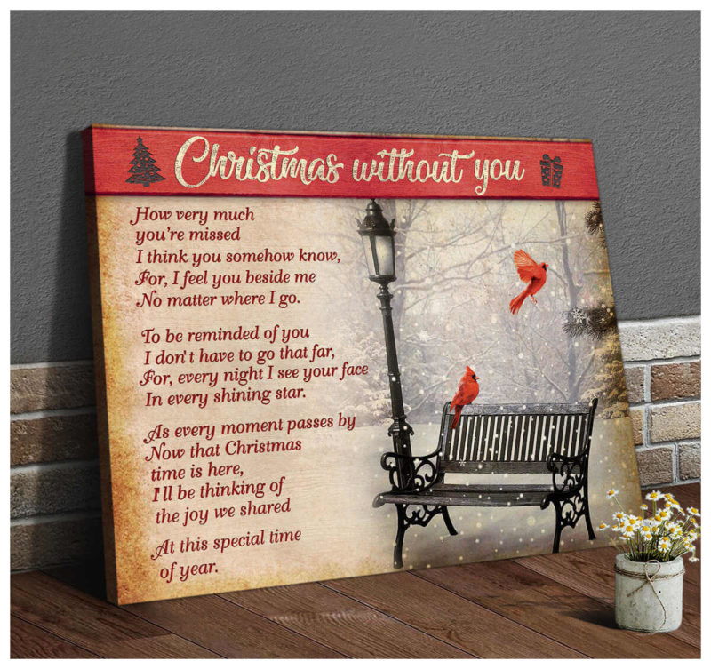 Christmas Without You Canvas