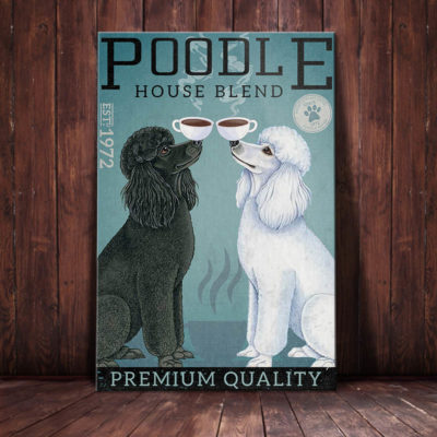 Poodle Dog Coffee Company Canvas MR0902 81O36 Poodle Dog Canvas
