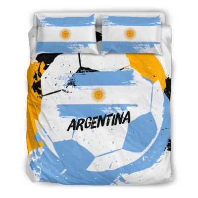 Argentina Soccer Bedding Set Bedding Set