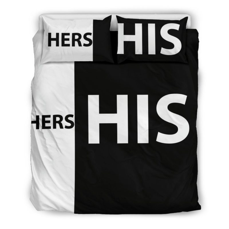 His & Hers Couple Bedding Set - Bedding Set