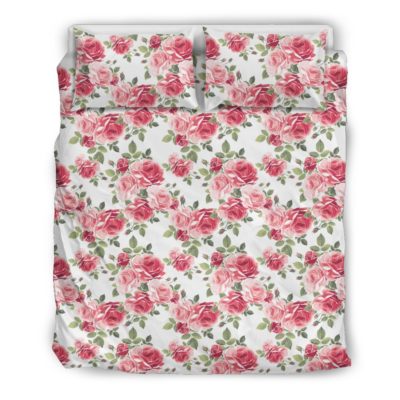 Rose Duvet Cover Bedding Set