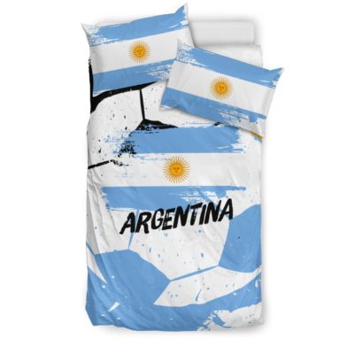 Argentina Soccer Bedding Set Bedding Set