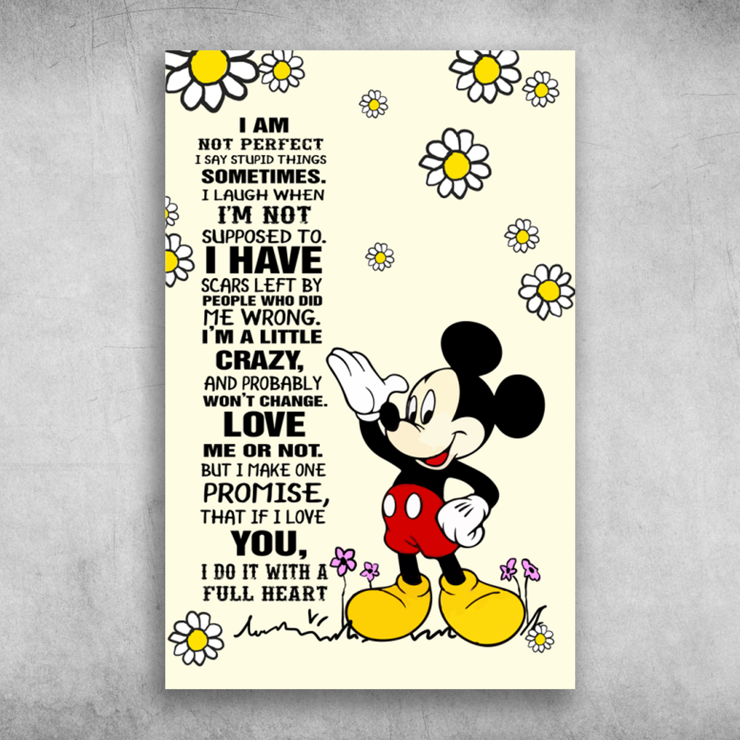 i-am-not-perfect-i-say-stupid-things-mickey-mouse-poster-canvas-art