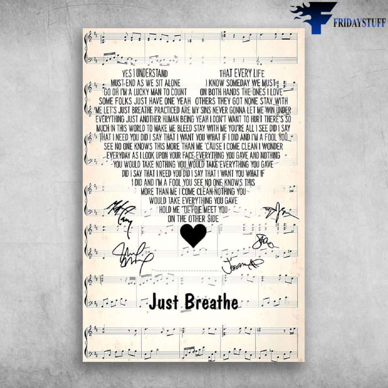 Pearl Jam - Just Breathe Lyrics