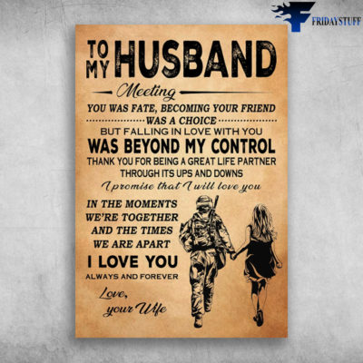 To My Beautiful Wife I Love You Forever And Always Love Your Husband -  FridayStuff