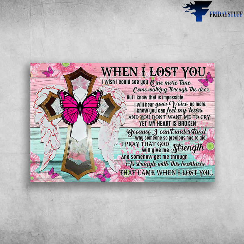 When I Lost You I Wish I Could See You - Christians Jesus And ButterFly