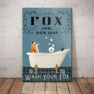 Fox Bath Soap Company Canvas FB1305 81O60 Fox Canvas