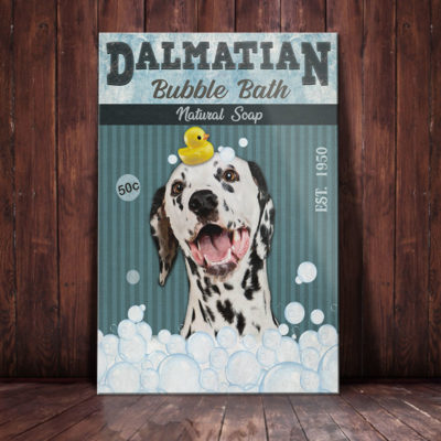 Dalmatian Dog Natural Soap Company Canvas FB2201 68O52