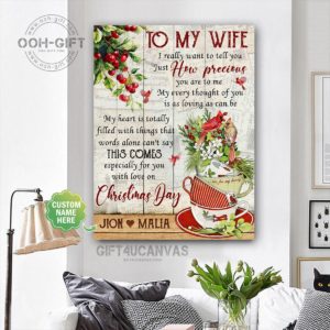 Canvas - Wife/Husband - Christmas Day