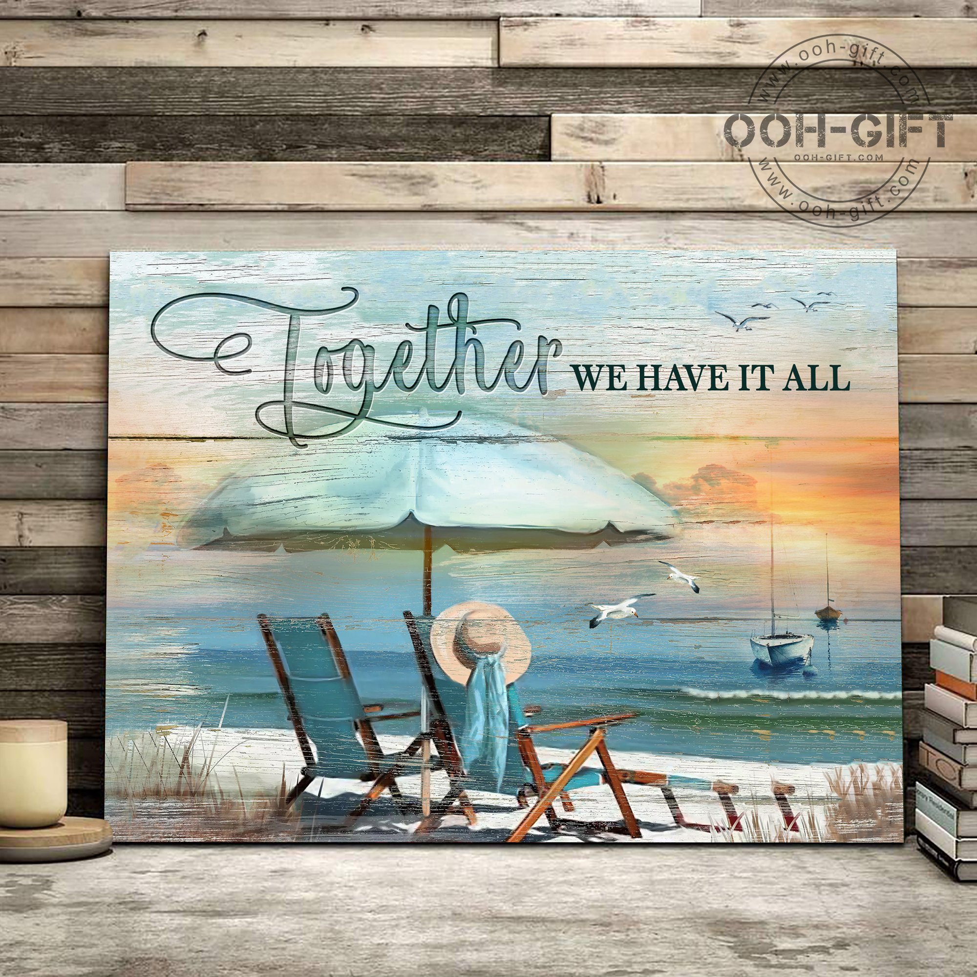 Poster Canvas - Together We Have It All - Art Hoodie