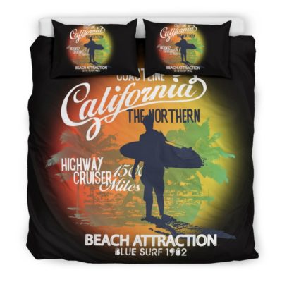 California Coastline Bedding Set