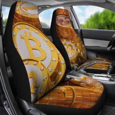 Bitcoin Car Seat Covers (set of 2)