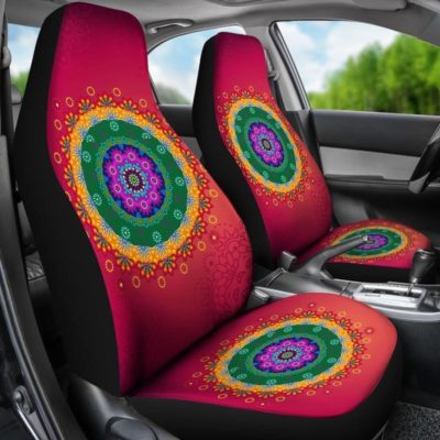Chakra Red Car Seat Covers (set of 2)
