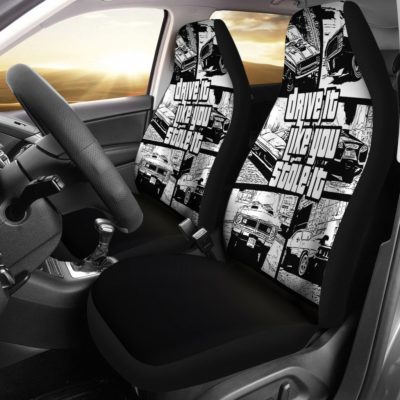 Drive It LikeYou Stole It Car Seat Covers (set of 2)