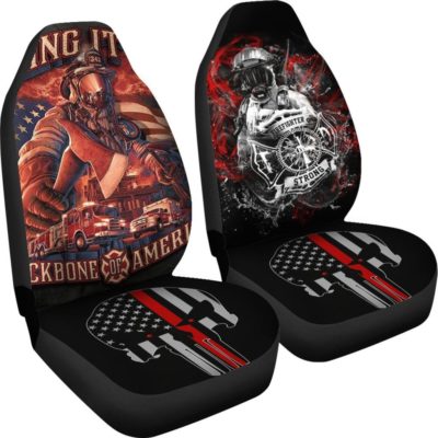 Firefighter Car Seat Covers (set of 2)