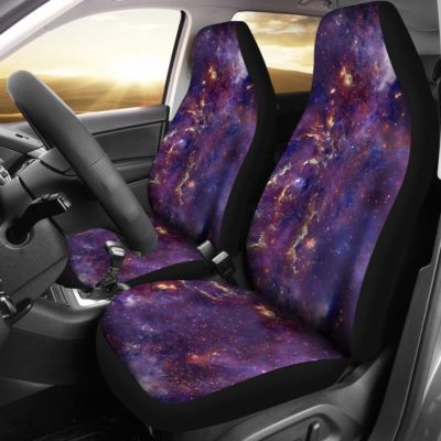 Galaxy Purple Car Seat Covers (set of 2)